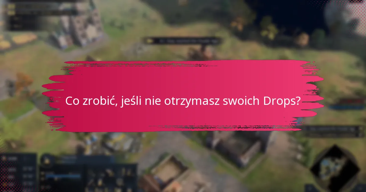 Jakie są warunki oglądania dla Twitch Drops?