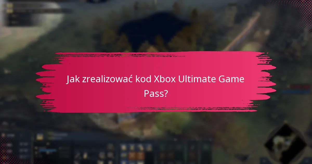 Jak mogę zarządzać subskrypcją Xbox Ultimate Game Pass?