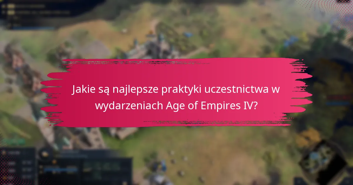 Jak długo trwają wydarzenia Age of Empires IV?